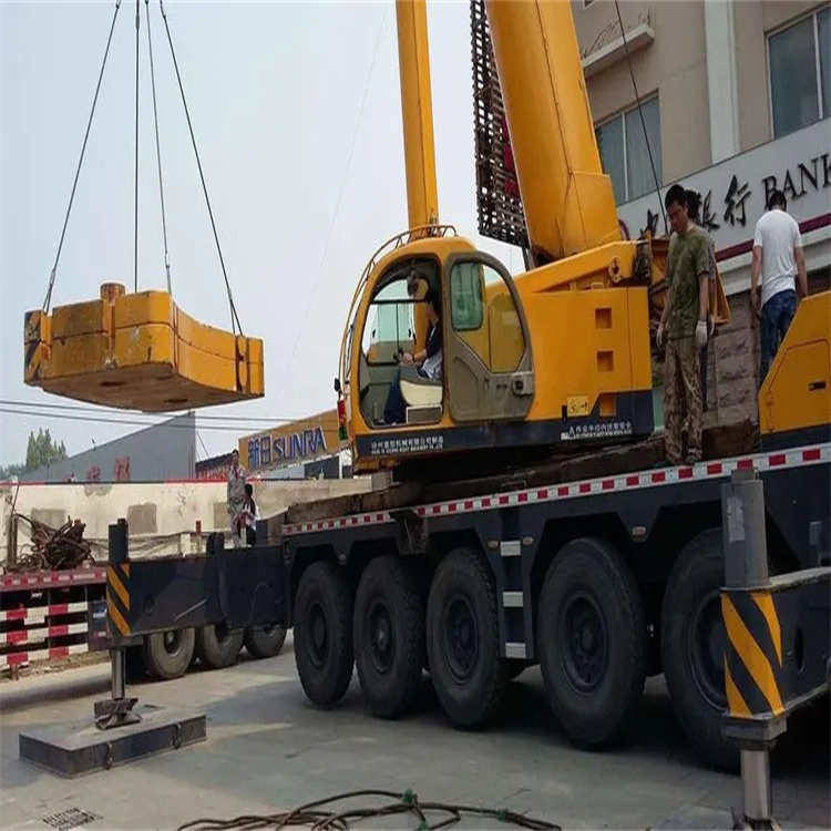 泉州丰泽当地吊车出租|机器吊装|75吨|工厂搬迁服务